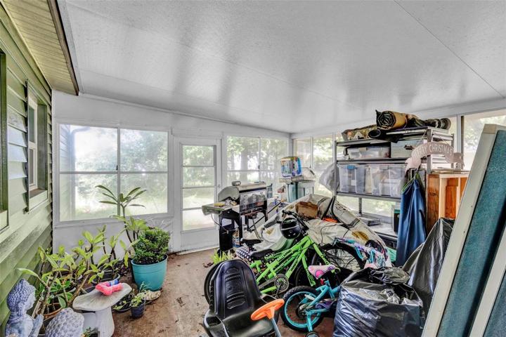 Vinyl Enclosed screen porch