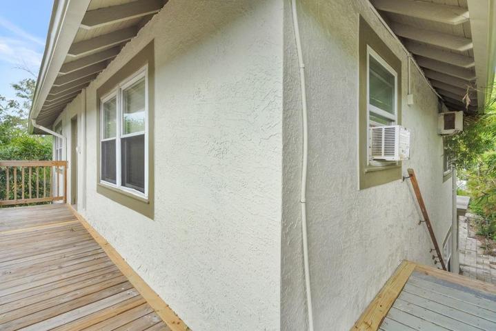 Deck to Second Floor Units