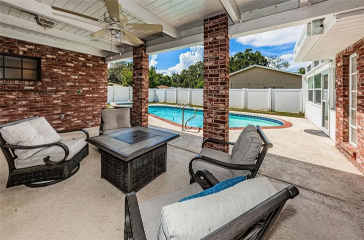 Covered Area Pool