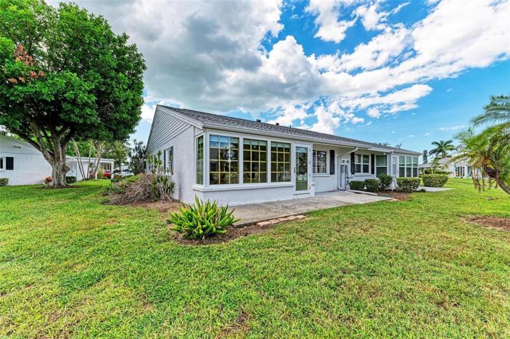 Back of Village has patio outside Florida Room