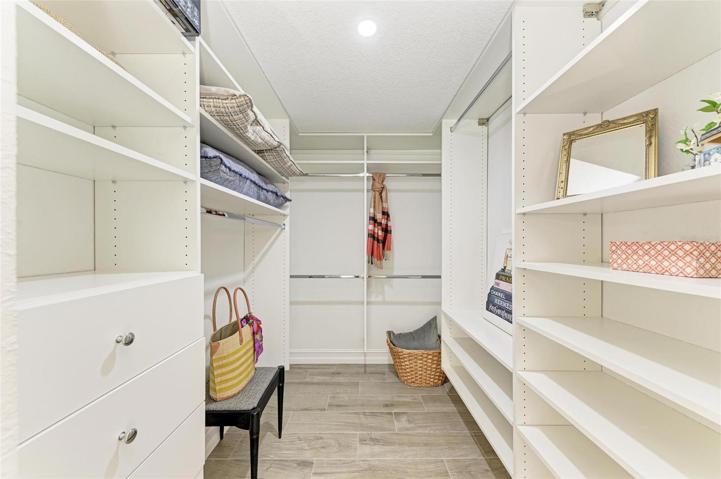 Master closet