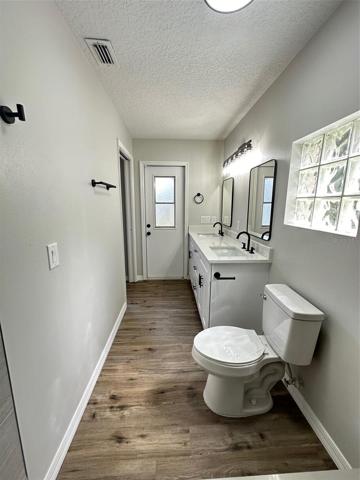 Master Bath with exterior door