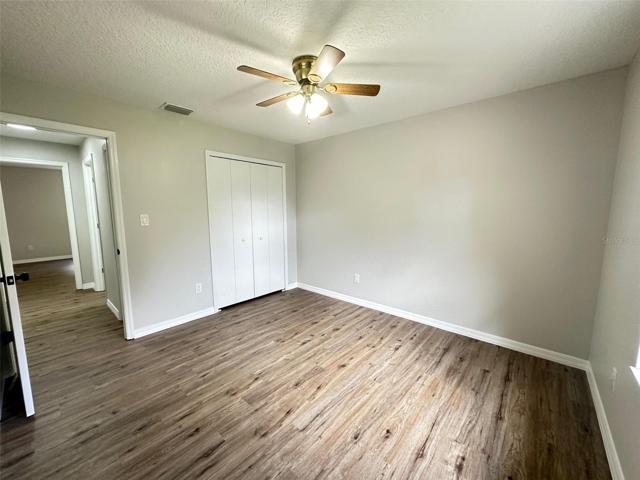 Bedroom 2 with large closet