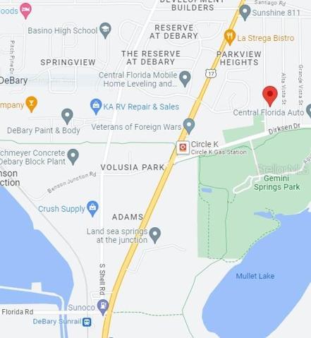 House near Memorial Park and walking distance to Gemini Springs Park and short drive to Debary Sunrail