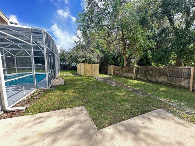 Concrete Pad by Master Bedroom
