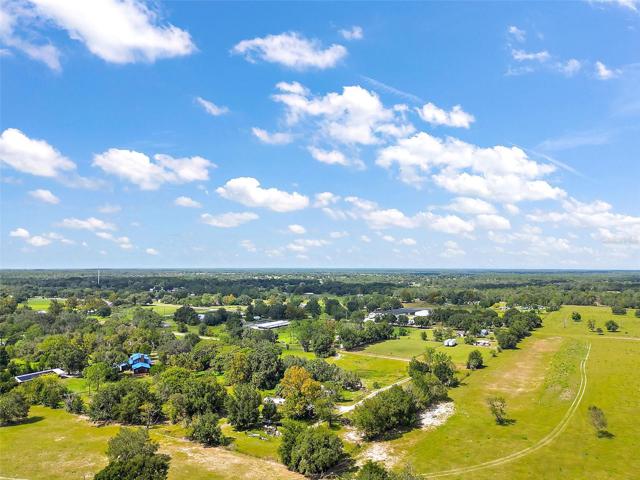 Aerial view looking at the top back of the property - facing Northwest.