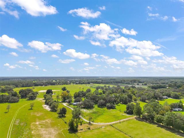 Aerial view facing SouthWest toward the homesite - home is facing North.