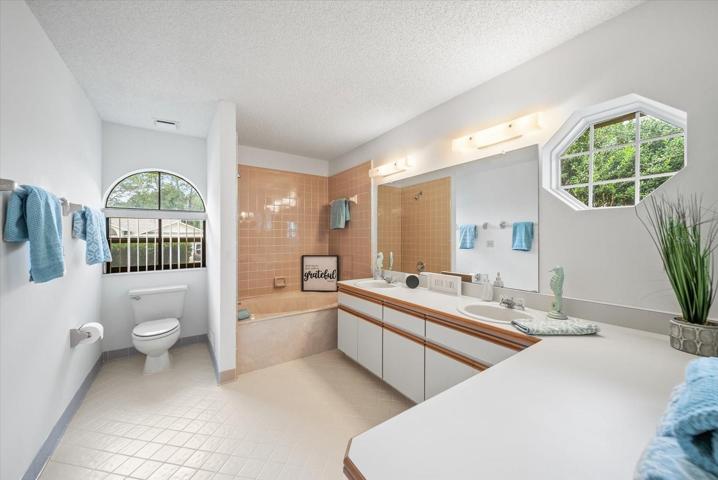 Master bathroom.