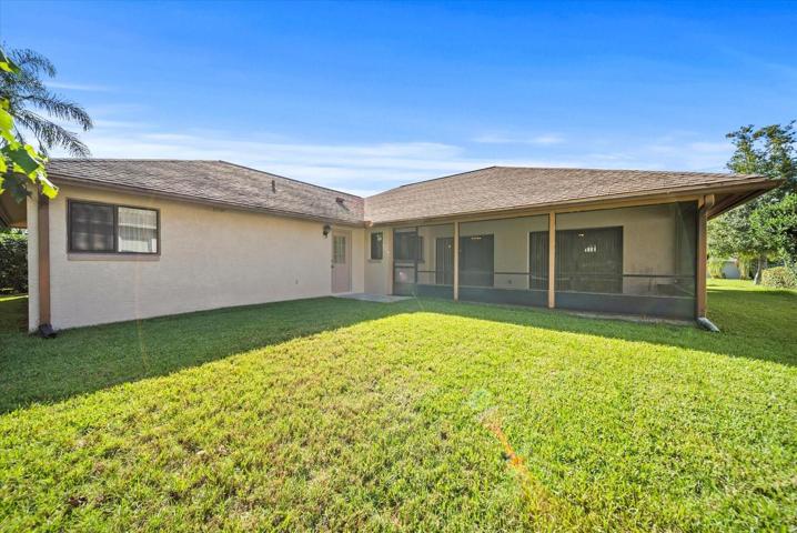 Rear of home