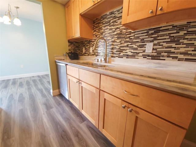Kitchen angle from kitchen to dining area