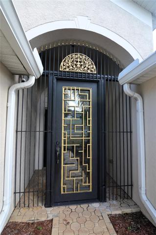 Front entry security gate