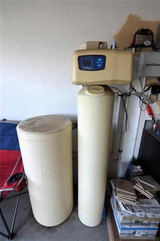 Culligan brand water softener system