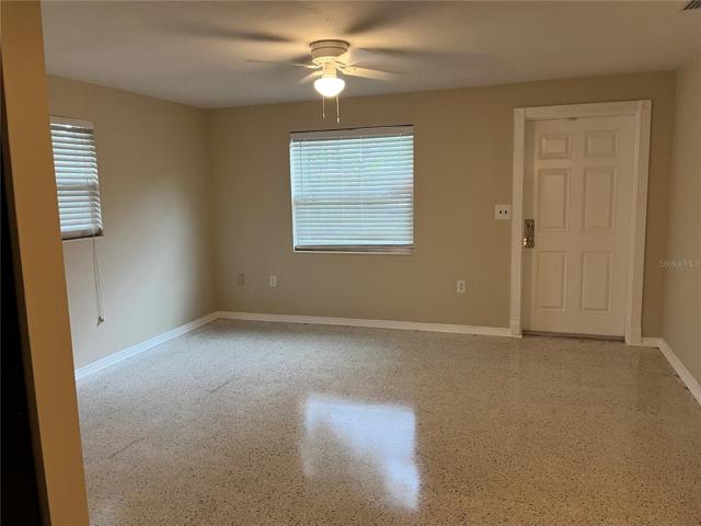 Entrance and living room