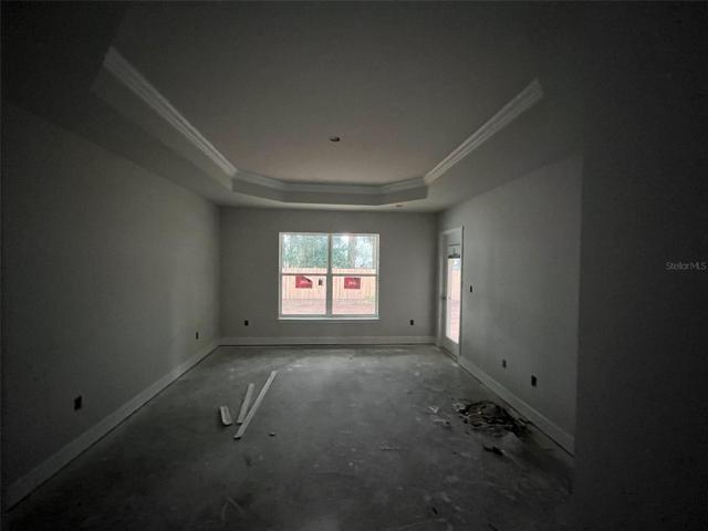 Under construction. Master Bed.