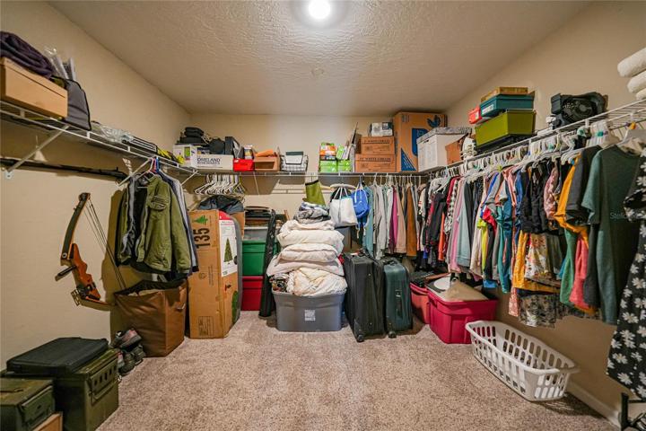 Owners closet