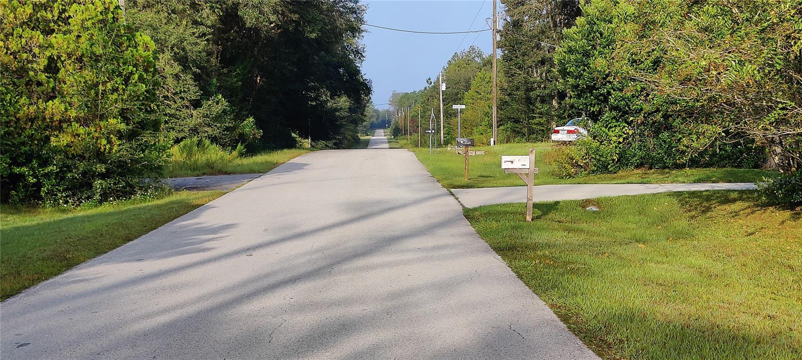 Street view of neighborhood