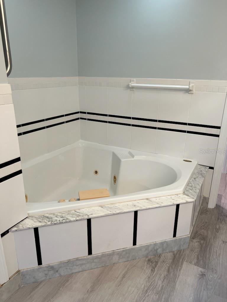 First floor master bathroom Jacuzzi hot tub