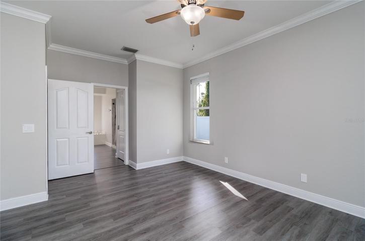 View of the master bathroom entrance
