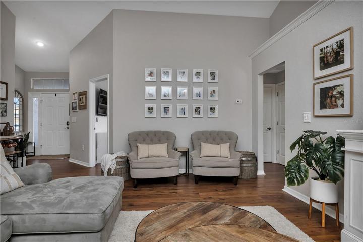 4th bedroom is off the living room making it a perfect office, playroom, guest bedroom, etc.