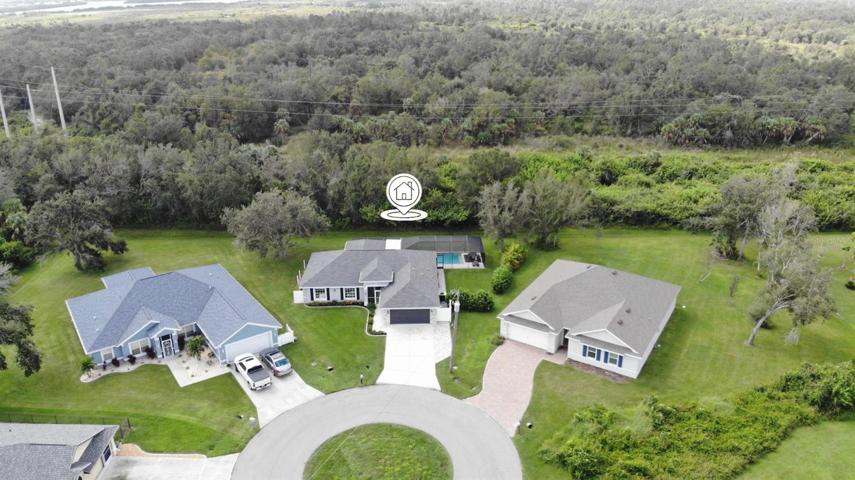Expansive wooded views provide privacy that is a rare find in Deep Creek
