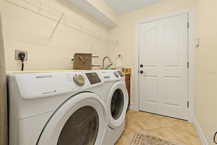 Laundry Room w/Utility Sink