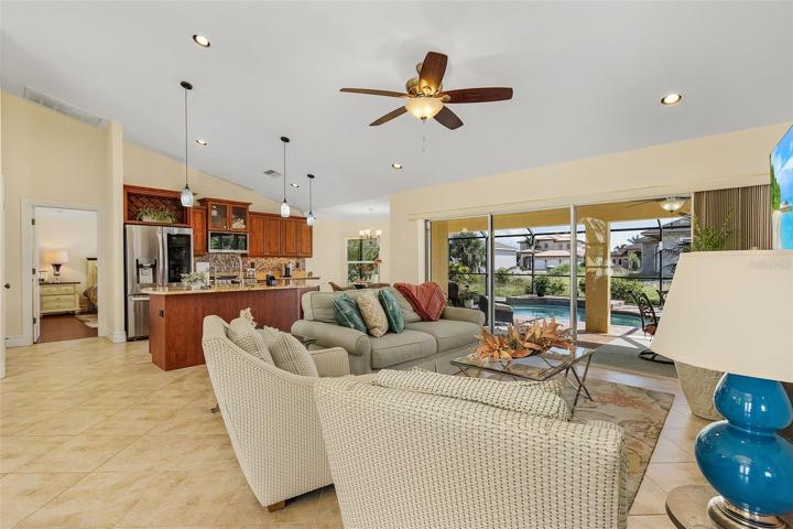Kitchen & Living Room