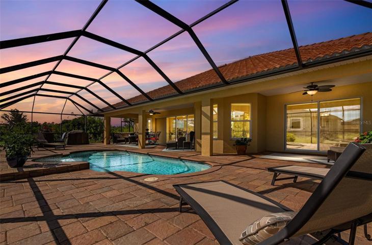 Sunset Facing View from Lanai