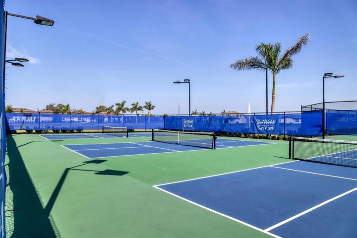 Pickleball courts
