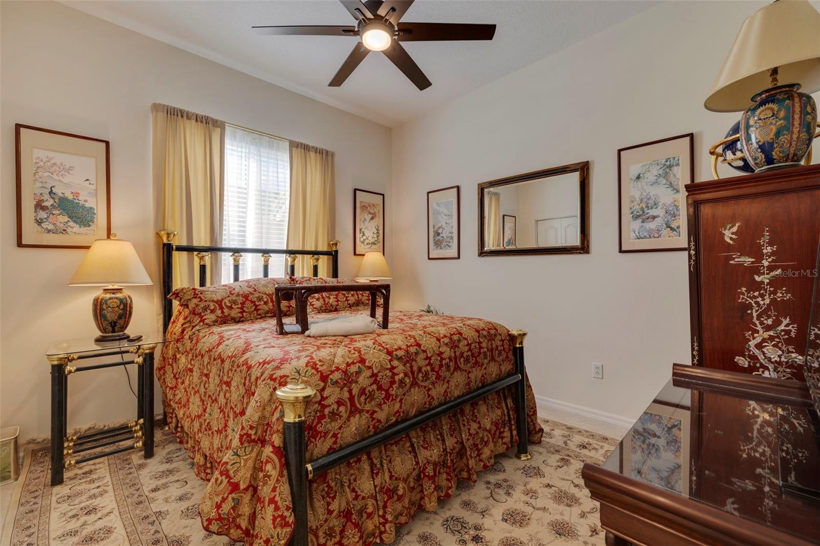 Front Bedroom 1 with ensuite bathroom which doubles as a Guest Bathroom