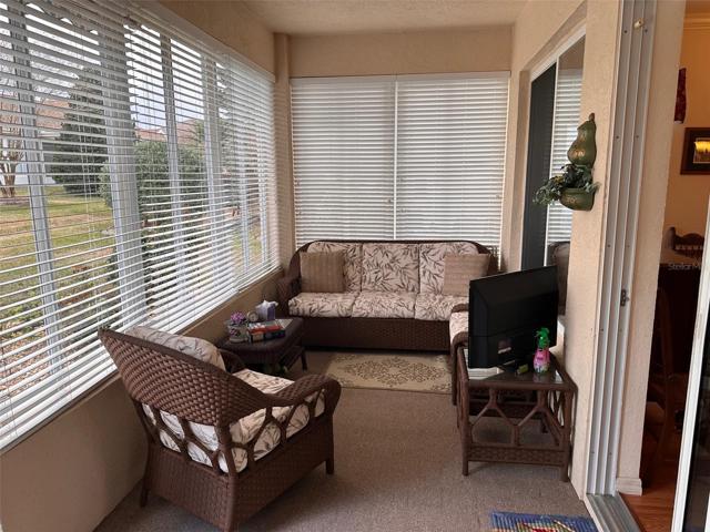 Glass enclosed lanai with heat & AC