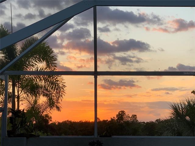 Sunset captured by the seller