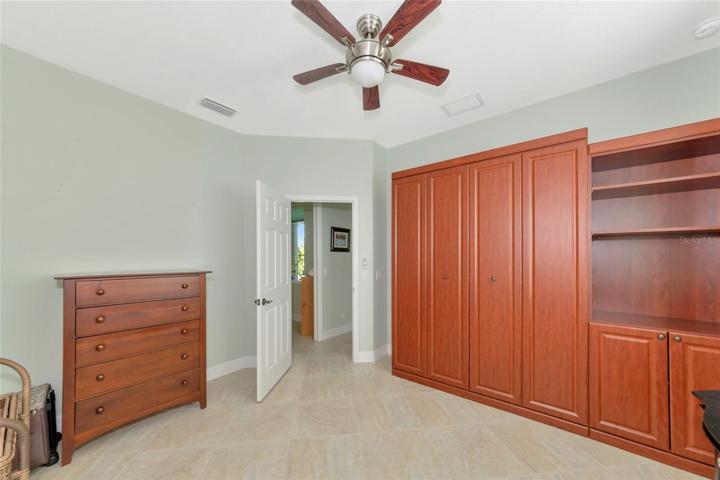 Bedroom #3 can be and office / den or a great 3rd bedroom with a big closet.