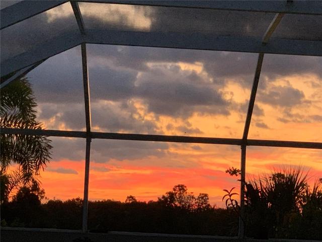 Sunset captured by the seller