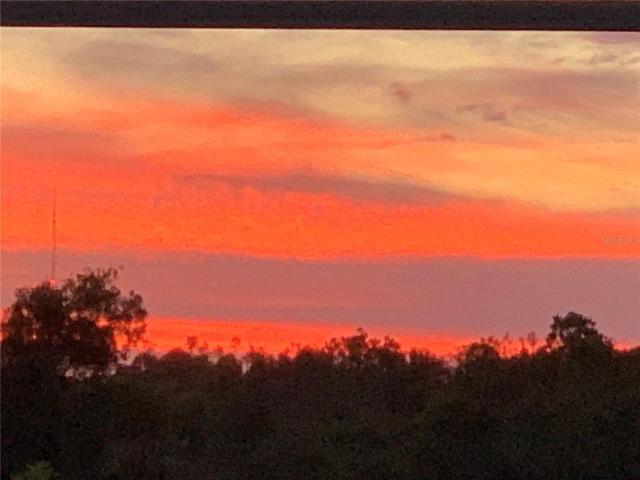 Sunset captured by the seller