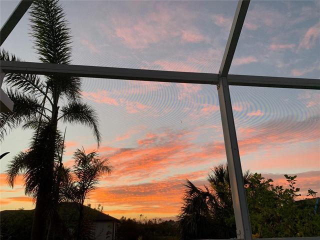 Sunset captured by the seller