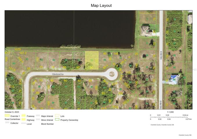 GIS Map 34 Windward Lane - waterfront lot!