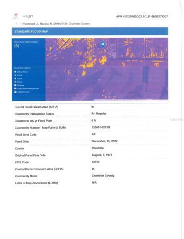 Flood map 34 Windward Ln