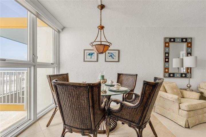 Dining area.