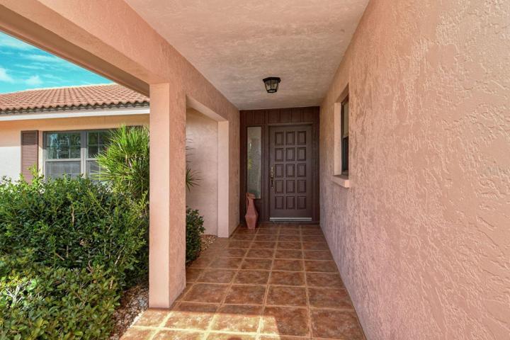Covered Entryway to the Front Door