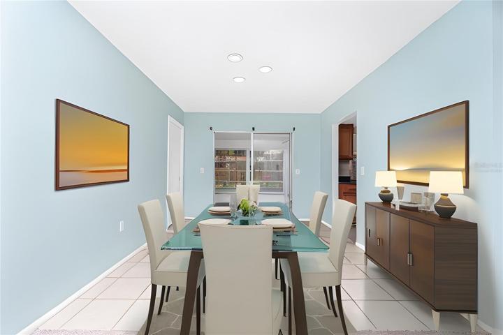 Dining Room - Virtually Staged