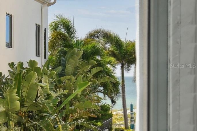View from deck