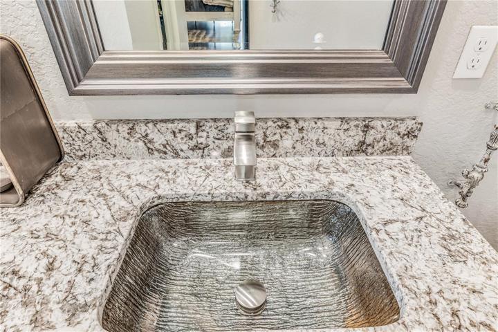 Glass Sinks in Master Bath