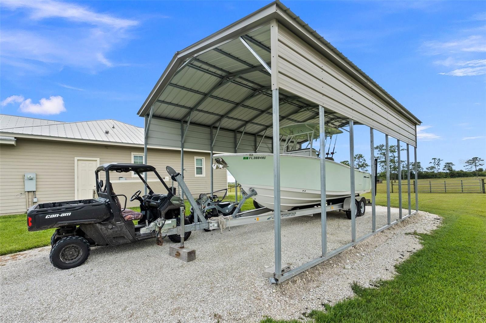 Boat or RV parking