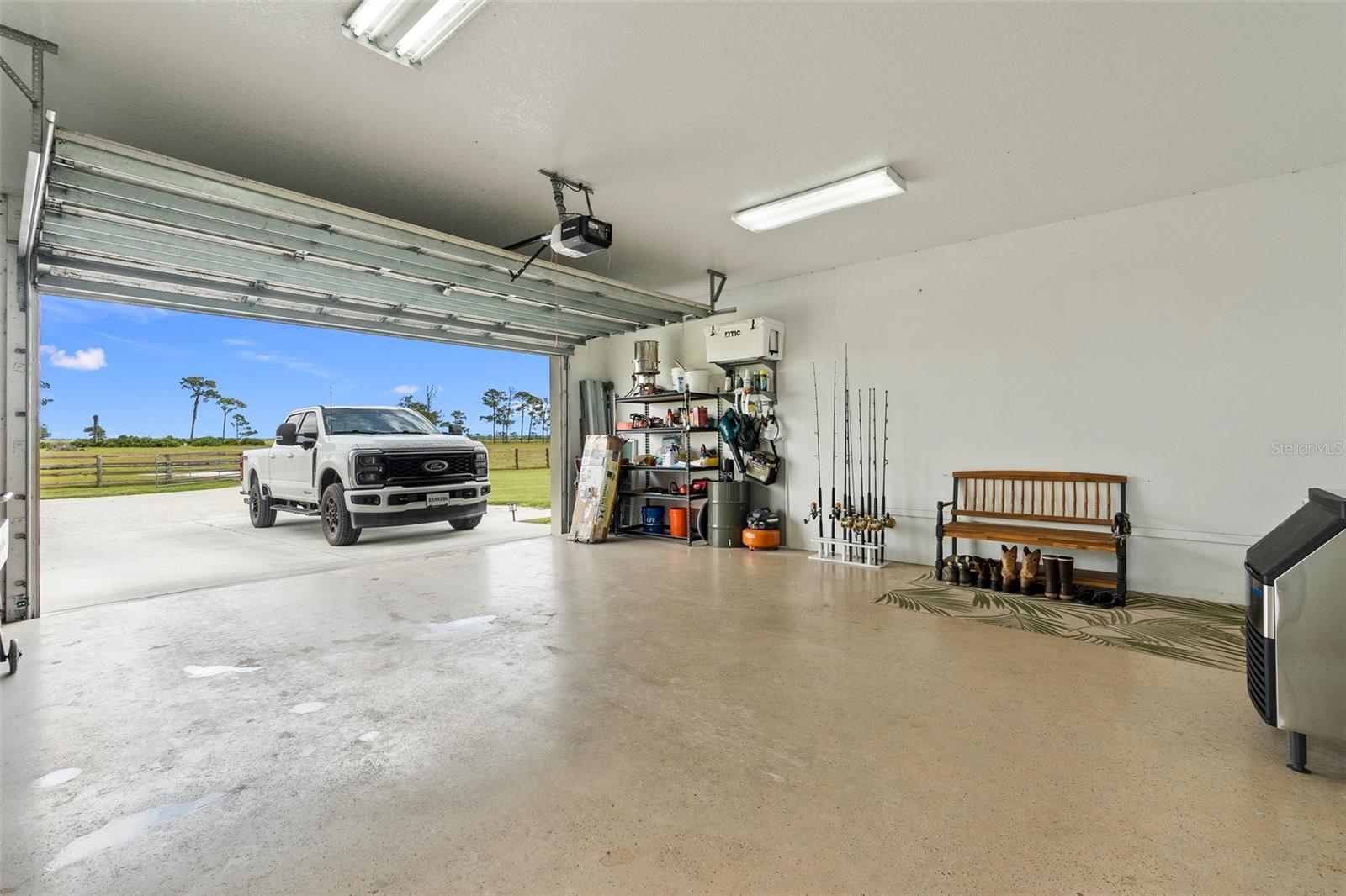 Large garage