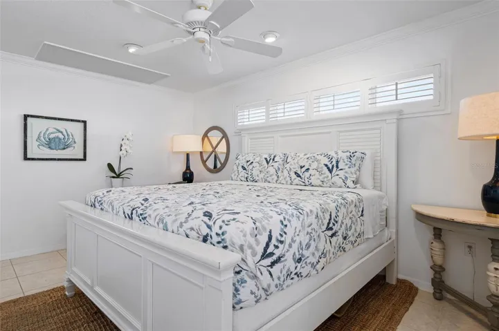 Primary bedroom with walk in closet on the 2nd floor