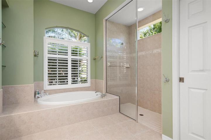 Master bathroom