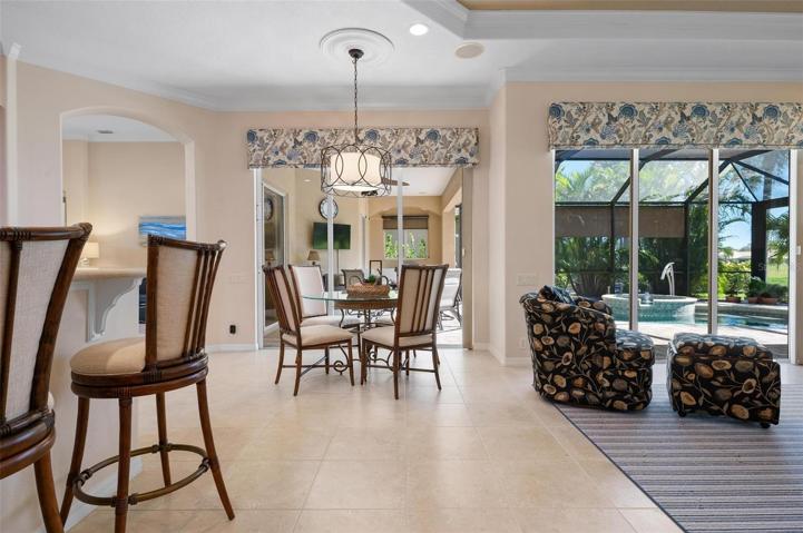 Dinette, family room