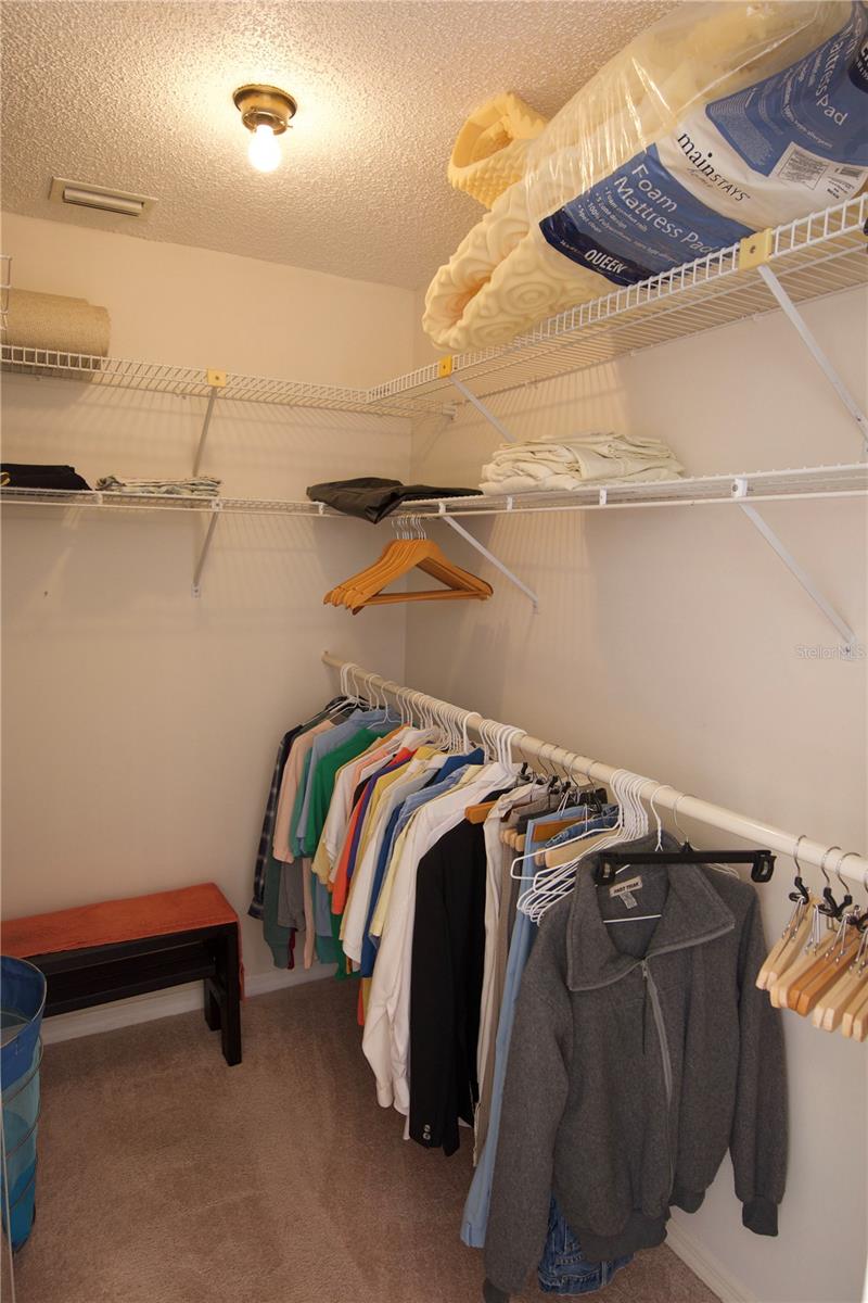 Master Walk-in closet