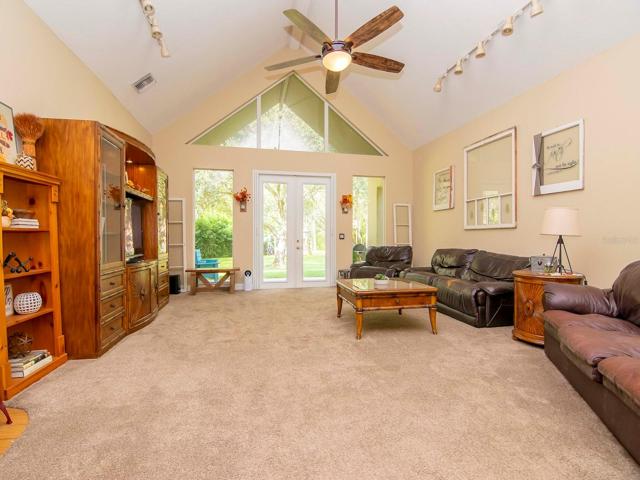 Family room with view to backyard