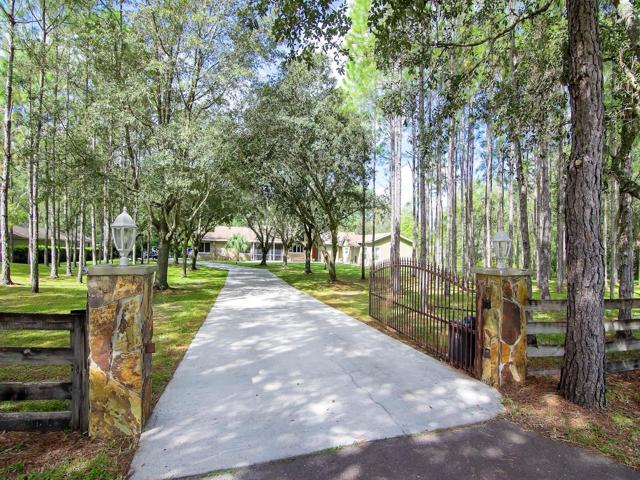 Gated entrance